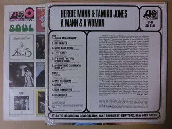 Herbie Mann & Tamiko Jones – A Mann & A Woman – s05906 – シエスタ